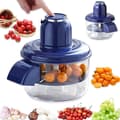 New Automatic Peeler, Portable USB Rechargeable Peeler, Grape Tomato Plum Cherry Peeling Tool, Electric