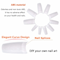 Miniatyrbild 5 av 8: DIY Nagelkonst Tips, Perfekt För Alla Tillfällen, Varierat Storleksurval För Anpassad Passform, Högkvalitativt ABS-material Säkerställer En Säker Och Stilfull Upplevelse