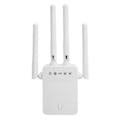 Miniatyrbild 1 av 10: 2.4GHz 300Mbps Trådlös Repeater 4 Externa Antenner WiFi Räckviddsförlängare ZF-3Z06 100-240V