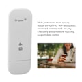 Miniatyrbild 7 av 8: 4G LTE USB Portabel WiFi Router Stödjer 10 Enheter WPA WPA2 WiFi Kryptering USB Portabel WiFi Hotspot med SIM-kortplats Vit