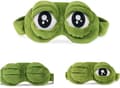 3D Eye Mask Sleeping Cartoon Frog Eye Mask Green[TT]