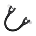 2 pcs Ski Tip Connector Wedge Ski Aid Board Connector JU[D] Black