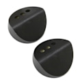 Miniatyrbild 4 av 8: 2 STK 380W Mini Dome Diskant Rund Svart Bilhögtalare Stick On Flush Mount Universal Modifiering