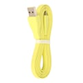 Miniatyrbild 2 av 8: Ersättnings USB-laddningskabel Slitstark sladd för Logitech UE Wonderboom för UE Boom för Megaboom för Mega Boom 1,2m Fluorescerande Gul
