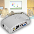Miniatyrbild 5 av 7: Universal PC-omvandlare Box för Dator Laptop PC VGA till TV AV RCA Signaladapter