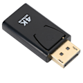 Miniatyrbild 4 av 8: Guldpläterad kontakt DisplayPort till HDMI-adapter, stöder 3D-utgång, bred kompatibilitet, professionellt tillverkad, för stationära datorer, bärbara datorer och