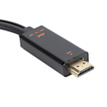 Miniatyrbild 5 av 8: HD Multimedia Interface till DisplayPort Kabeladapter med USB-ström 3840x2160 60Hz 25cm Lång Videoadapterkabel