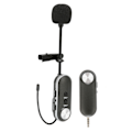 Miniatyrbild 5 av 7: T‑3 Trådlös Lavalier Mikrofon UHF Professionell Myggmikrofon för Möten Tal PA System 100‑240VAU Kontakt