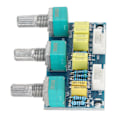 Miniatyrbild 5 av 7: XH‑M802 Förförstärkarkort HiFi 2 Kanaler Justerbar PCB Diskant- och Basjusteringskort