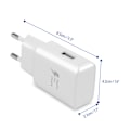 Miniatyrbild 6 av 10: Adaptiv Snabbladdare Väggladdare AFC Sidoport USB Adapter QC Snabbladdare