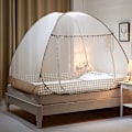 Miniatyrbillede 3 af 6: Myggenet Seng Pop Up, Sammenfoldelig Seng Myggenet, Bærbart Rejse Myggenet, Myggenet Camping Telt til Soveværelse Udendørs Camping, Nemt 1,2m