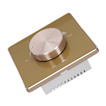 Miniatyrbild 9 av 10: 50W Väggvolymkontroll Aluminiumlegeringsram 5 Positioner Konstant Spänning Justeringsbrytare Volymkontroll Vridknapp