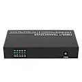 Miniatyrbild 6 av 9: Tx1310nm RX1550nm Fiber Transceiver Upp Till 25km 1 Optisk Port 8 Elektriska Portar Single Mode Ethernet Fiber Switch 100‑240V