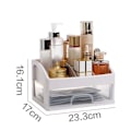 Miniatyrbild 10 av 11: Flerlagers förvaringslåda Dammtät organizer för smycken Klar skrivbordslåda för DIY-verktyg Brevpapper 2