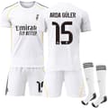 Real Madrid 2025-2026 Hjemmedrakt (Barn/Voksen) Nr. 15 Arda Güler 18