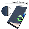Miniatyrbillede 4 af 5: til Nokia C12 4G/C12 Pro/C12 Plus Magnetisk Lukning Stand Telefon Cover PU Læder Wallet Shell-Perfet Style B