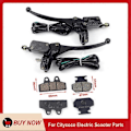Pikkukuva 2 / 5: Etu- tai takajarrun pumppu, jarrulevy, jarrupalat, jarrukahva, jarruletku Citycoco sähköskootterin lisävarusteisiin - Perfet Front brake pads