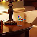 Miniatyrbild 4 av 10: Färgglada fåglar prydnad Fågelfigur 4 4- Perfet 4