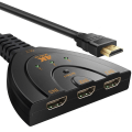 Miniatyrbillede 2 af 9: HDMI Switch 4K, VILCOME 3 Port HDMI Switcher 3x1 HDMI Splitter - Perfet