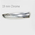 Miniatyrbild 1 av 5: 32,8 fot 10 m längd 16 mm/19 mm bredd Plast T-list T List Kompatibel med Arkad MAME Spelmaskin Skåp krom/svart-Perfet 19mm chrome 10m