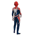 Miniatyrbilde 3 av 4: Spiderman Kostyme Spiderman Drakt Cosplay Kostyme Festdrakt - Perfekt 170cm