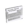 Miniatyrbilde 1 av 5: Stort periodisk system med ekte elementer inni, akryl periodisk system-Perfet