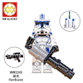 Pikkukuva 3 / 3: 8 kpl Legion Clone Trooper Army Set Mini Captain Rex Jesse ja Echo Star Captain Rex 501st Clone Troo (FMY) - Perfet