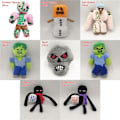 Pikkukuva 5 / 10: Minecraft Toys Game Doll CREEPER-25CM CREEPER-25CM