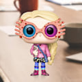 Pikkukuva 5 / 5: Piirretty Harry Potter -sarjan Luna-lasit action figure -hahmo nukke lasten lelu - täydellinen