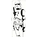 Miniatyrbild 3 av 3: Väggdekaler för pojkrum Star Wars-karaktärer Heminredning Väggdekaler Vardagsrum Bakgrundsvägg Sovrum Konstdekaler 57 * 28 cm-Perfet