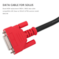 Miniatyrbillede 4 af 5: Bil 6ft Kort-på Scanner DA-4 OBDII OBD2 Datakabel til EDGE EESC320-Perfet