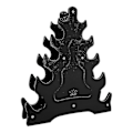 Miniatyrbild 3 av 4: Hantelställ, Triangulärt och Stort Blad 5-Vånings Hantel Förvaring Viktställ Multi-Vånings Perfekt för Handhållna Vikter
