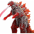 Miniatyrbillede 2 af 5: Kongernes Konge Legetøj - Godzilla Actionfigur - Dinosaur Legetøj Godzilla - Film Monster Serie Godzilla.-Perfekt red