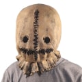Miniatyrbilde 2 av 6: Halloween lateks fugleskremsel maske hette - Perfet