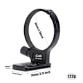 Miniatyrbillede 5 af 5: Objektivbeslag Tripod Ring Hurtigudløsning Tripodkrave til RF100-400mm F/5.6-8IS Objektiv Tripod Ring-Perfet