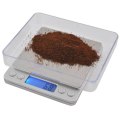 Pikkukuva 6 / 9: Kotivaaka Keittiövaaka Digitaalinen vaaka / Vaaka 0,1g - 2000g Koruvaaka - Perfet silver