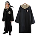 Miniatyrbild 3 av 5: Harry Potter 6-delars magisk trollkarl rollspelsdräkt mantel kostym - Perfekt Yellow 125cm (5-6 years)