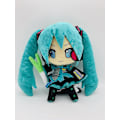 Miniatyrbild 2 av 2: Anime Hatsune Miku Plyschleksaker Fyllda mjuka dockor Barn Födelsedag Julklappar 25cm/9.8in[HK]- Perfet D