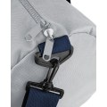 Miniatyrbillede 3 af 4: Bagbase Plain Varsity Barrel / Duffle Bag (20 liter) - Perfet Light Grey/French Navy One Size