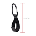 Pikkukuva 5 / 5: 4 kpl Baby Buggy Clips Koukut rattaiden hihnan lenkkikoukku - Perfet 4pcs