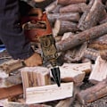Miniatyrbillede 4 af 5: 100% Ny, Industriel Hastighed Twist Bor Træ Brænde Log Splitter Skrue Splitte Kegler Driver-Perfet 45mm