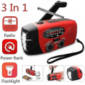 Miniatyrbilde 1 av 6: CNE Wind Up Radio, Emergency Radio Solar Portable 2000 - Perfet