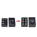 Miniatyrbild 6 av 7: st/kartong Predict Miracle Dice Magic Toy Dice- Perfet Black