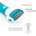Miniatyrbillede 4 af 5: Scholl Velvet Smooth Pedi Replacement Roller Heads Refills - Perfet