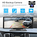 Pikkukuva 5 / 5: 10,26 tuuman langaton CarPlay ja Android Auto -stereot AHD-varmuuskopiokameralla, kannettava autoradio Bluetooth Mirror Link-Perfet