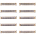 Miniatyrbillede 1 af 4: 10 stk. Bundkort LCD Display FPC-stik - Perfekt For Samsung Galaxy S22 5G SM-S901B
