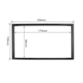 Miniatyrbilde 1 av 5: Universal 7 tommers 2Din Stereo Bil Audio Ramme Bilradio Android Spiller Modifikasjon Dekorativ Rammepanel Monteringstilbehør - Perfekt 173x98  189x109