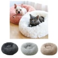 Miniatyrbild 1 av 7: Fluffy Dog säng / katt säng, Hund säng / katt säng - hund säng / katt säng - Perfet 50cm - Ljusgrå