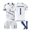 Miniatyrbilde 1 av 3: 23 Europacup Italia Bortefotballtrøye NR. 1 Donnarumma gensersett - Perfet #XL