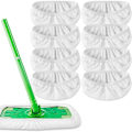 Miniatyrbillede 1 af 5: Pak bomuldsmoppe, genanvendelig til Swiffer Sweeper Mop, opgraderet-perfet